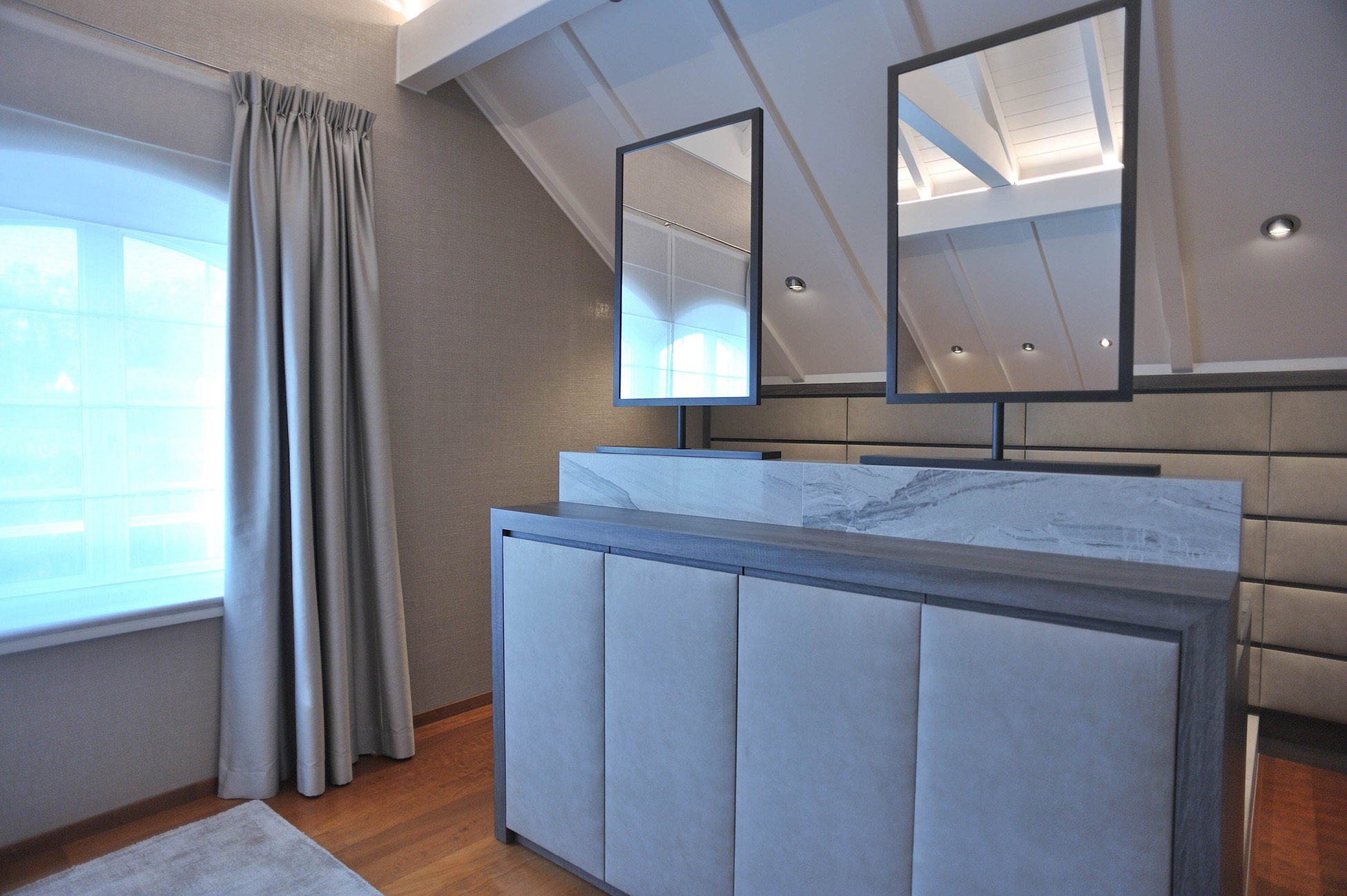 House in Vandoeuvres Dressing room